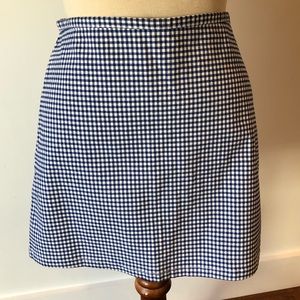 Cute checked skirt